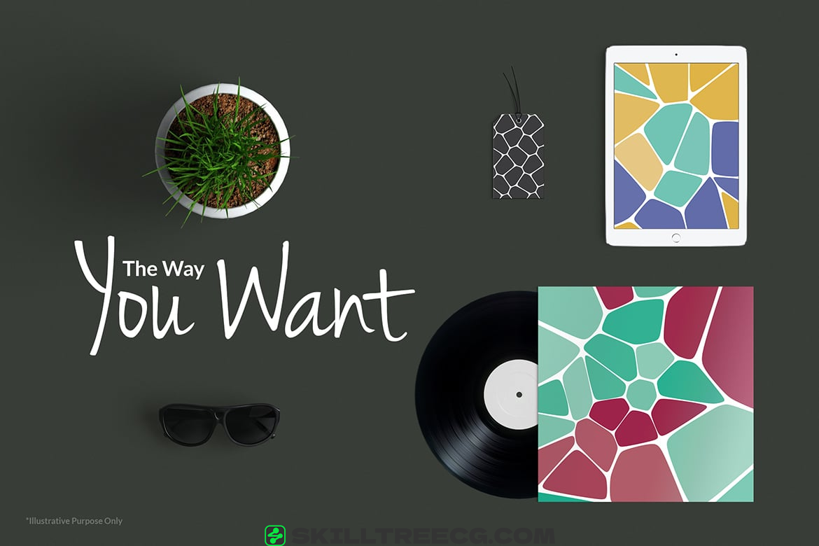 图片[4]-Voronoi Diagram Vector Backgrounds（323232）-技能树